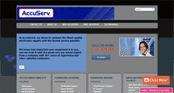 Desktop Screenshot of accuserv.com